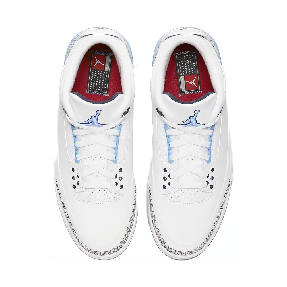 Air Jordan 3 'White / Pure Platinum' Мужские