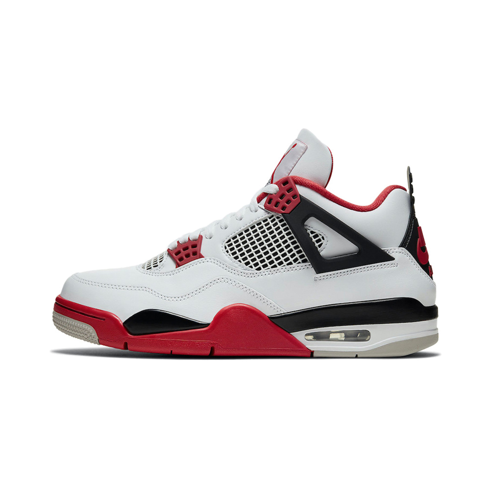 White / Metallic Silver / University Red