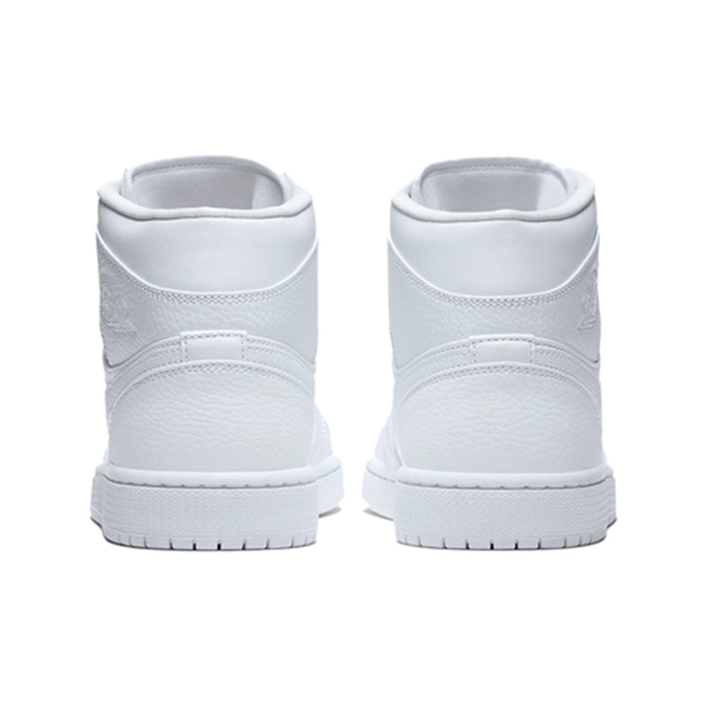 Air Jordan 1 Mid 'Summit White / Fierce Purple / Gorge Green' Мужские