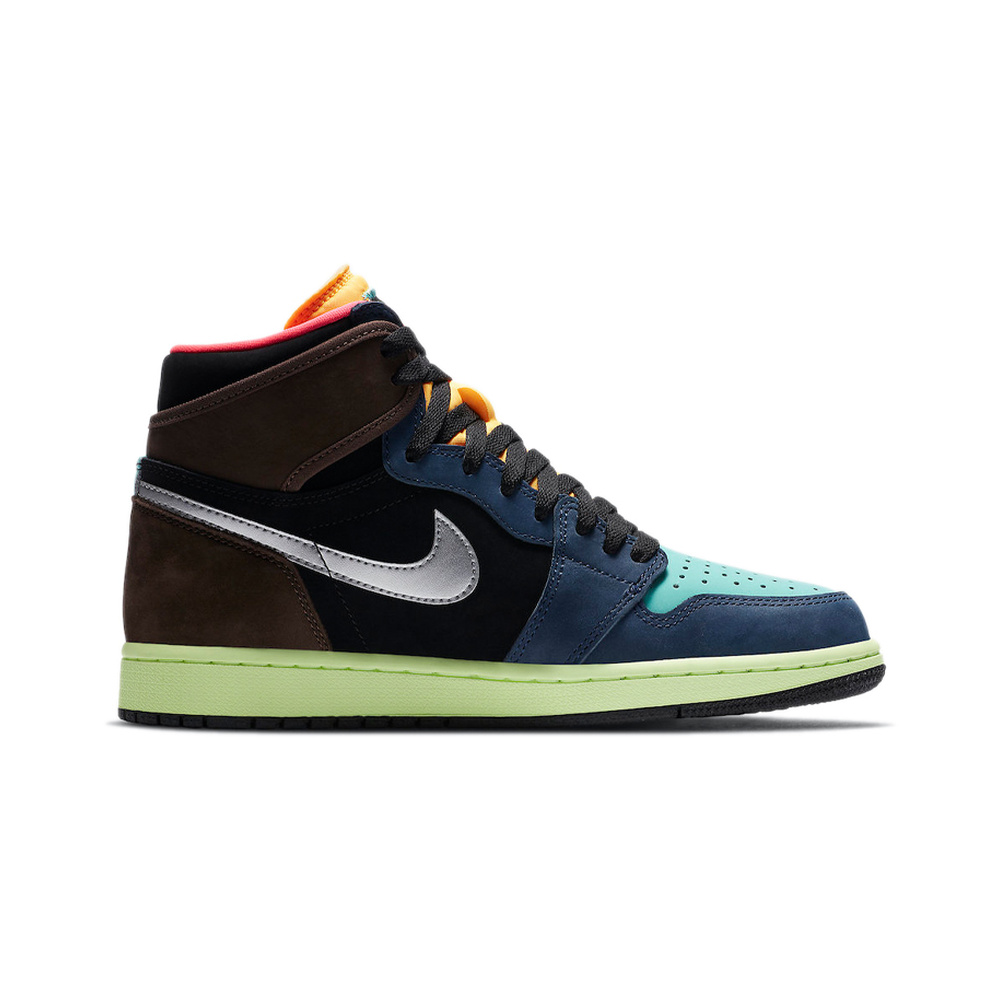 Air Jordan 1 'Track Red / White / Desert Berry / True Blue' Мужские