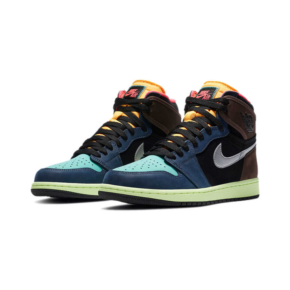 Air Jordan 1 'Track Red / White / Desert Berry / True Blue' Мужские