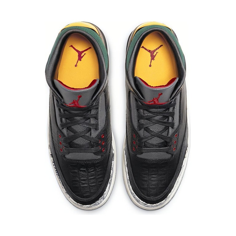 Air Jordan 3 'Black / Anthracite / White / Laser Fuchsia' Мужские