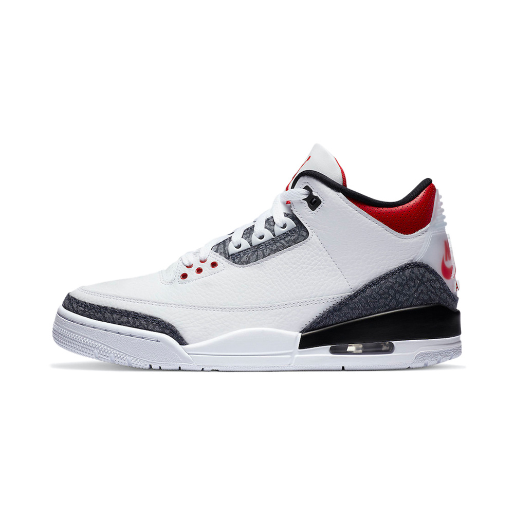 Air Jordan 3 'White / Black / Gum Medium Brown / White' Мужские