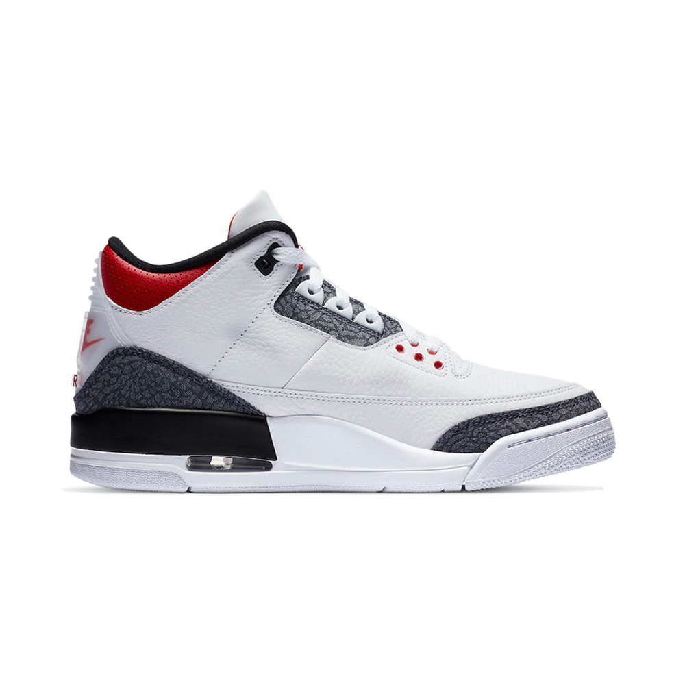 Air Jordan 3 'White / Black / Gum Medium Brown / White' Мужские
