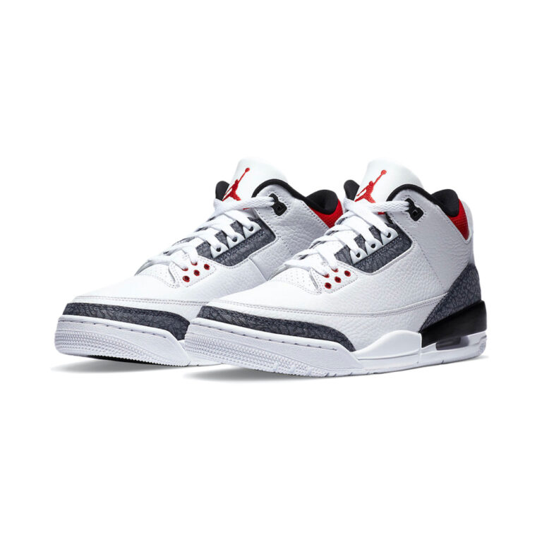 Air Jordan 3 'White / Black / Gum Medium Brown / White' Мужские