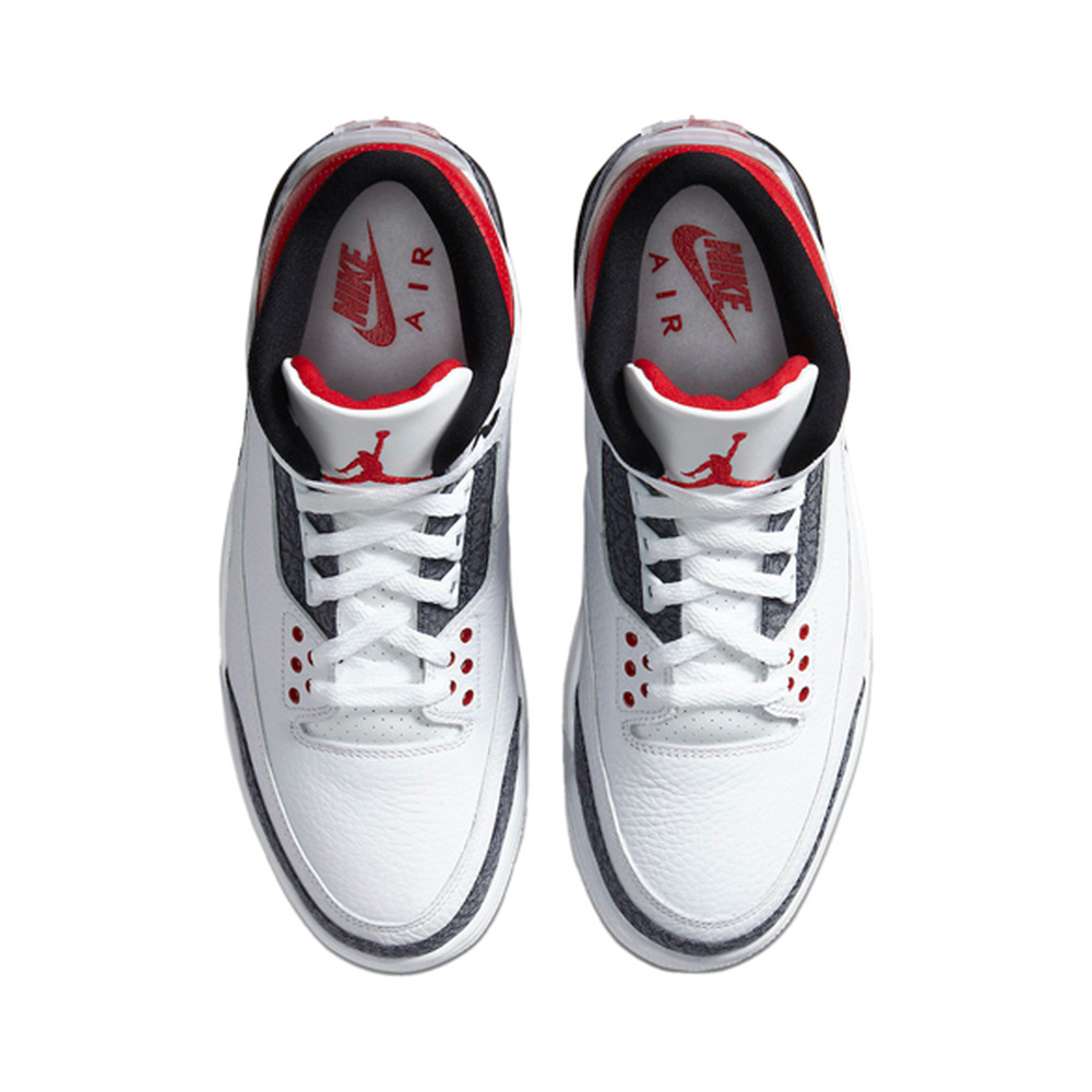 Air Jordan 3 'White / Black / Gum Medium Brown / White' Мужские