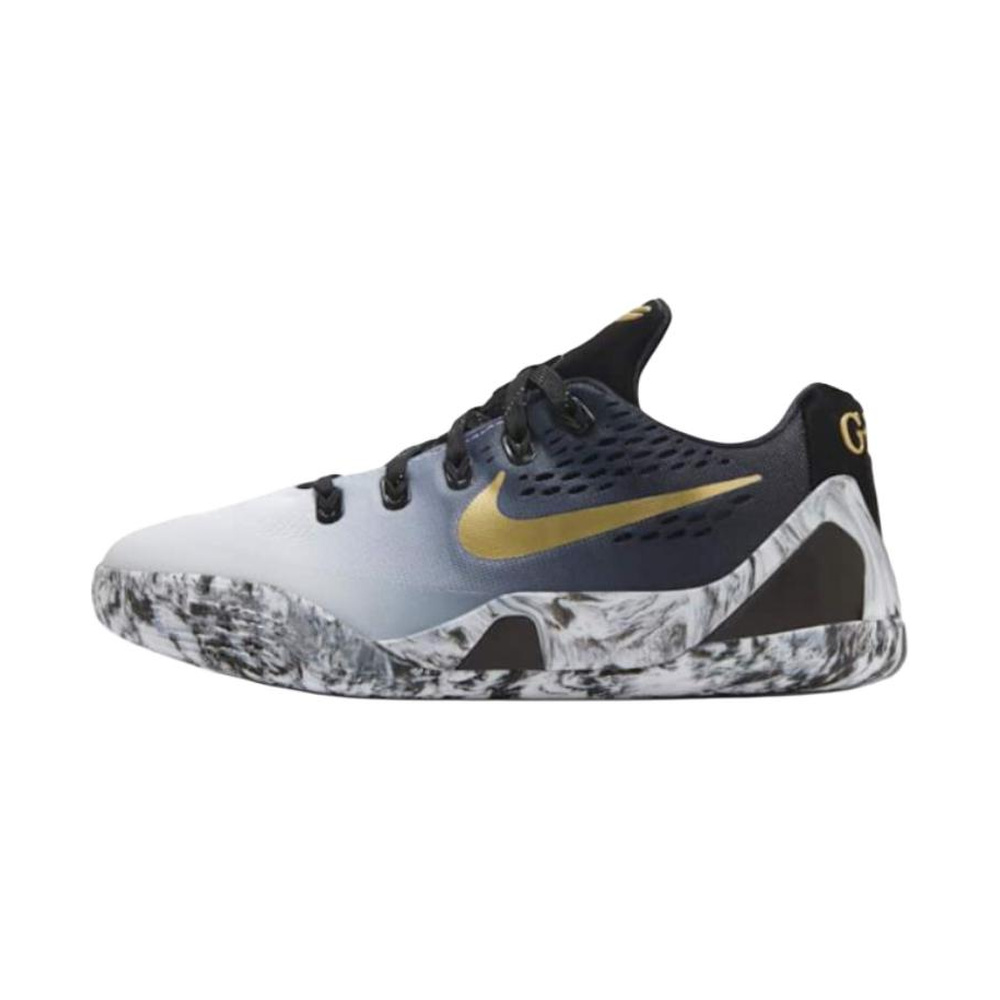 Nike Kobe 9 'Black / Cool Grey / White / Metallic Silver' Мужские
