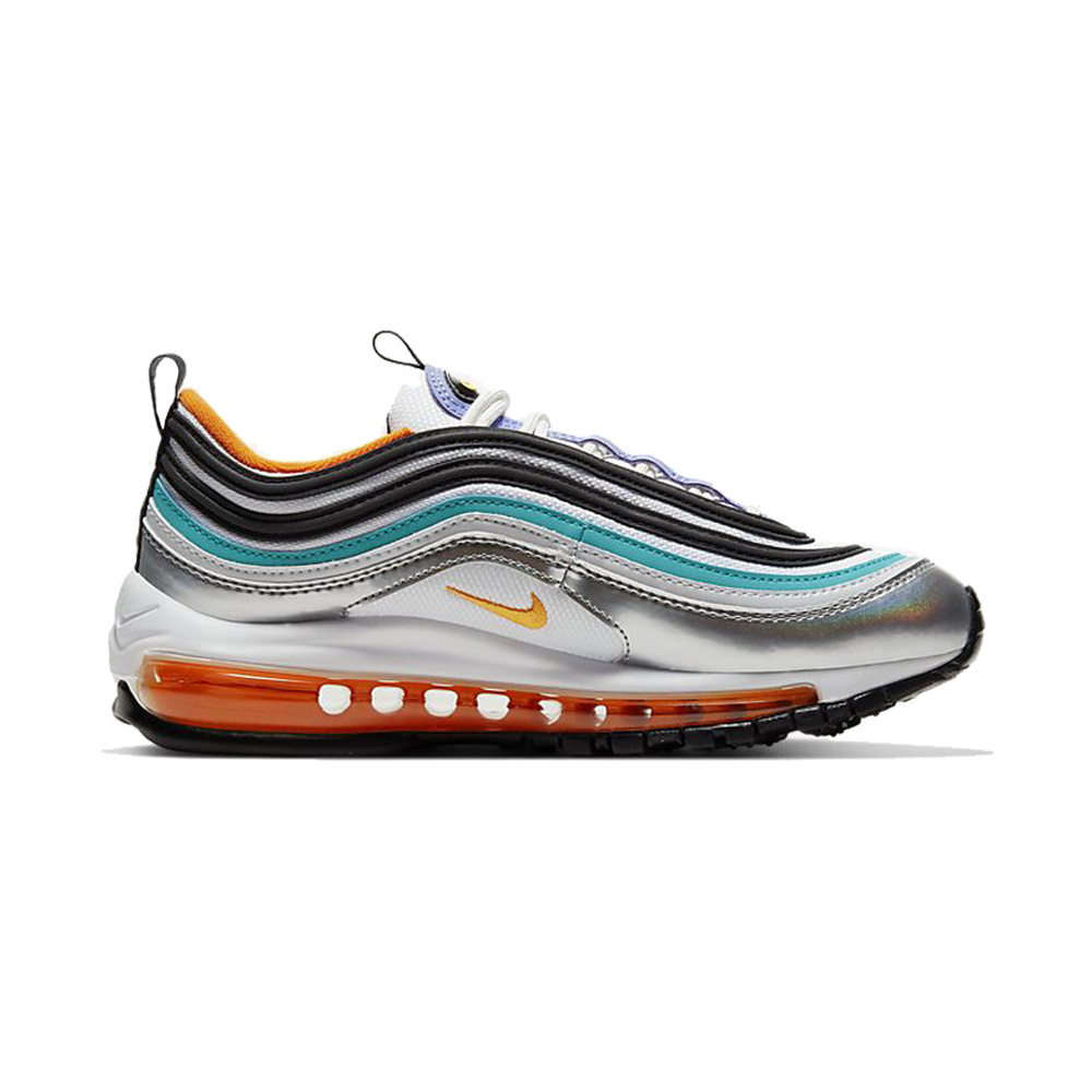Nike Air Max 97 'Black / Hyper Crimson / White / Chrome' Женские