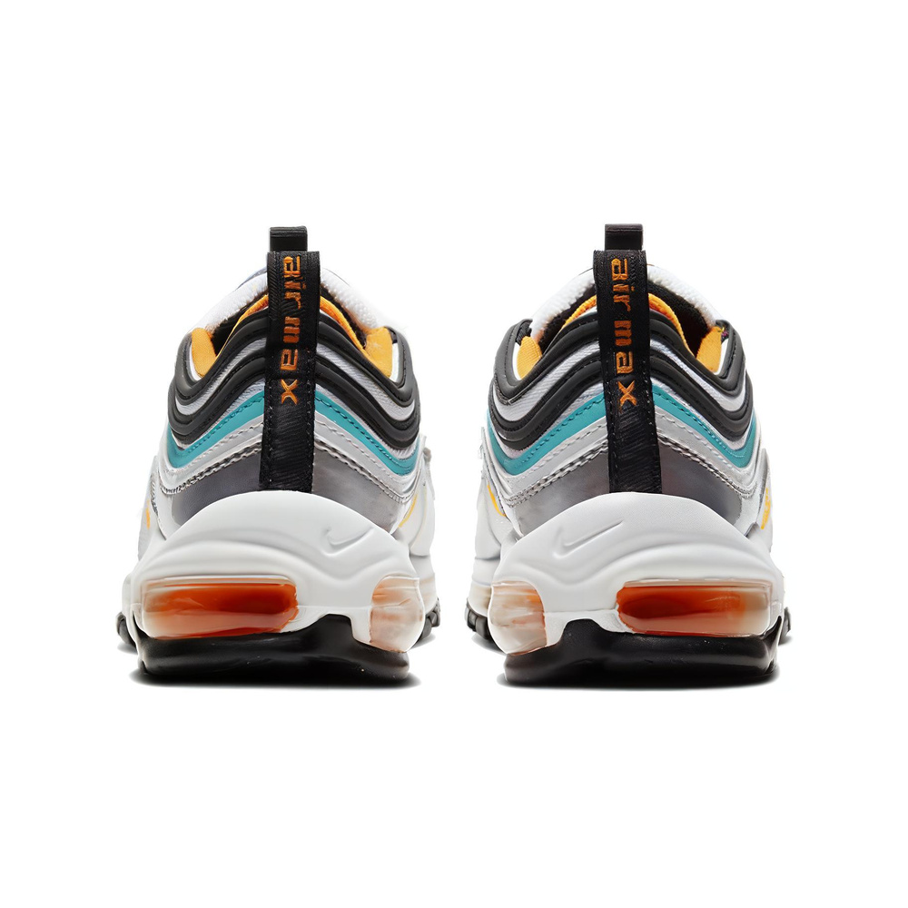Nike Air Max 97 'Black / Hyper Crimson / White / Chrome' Женские
