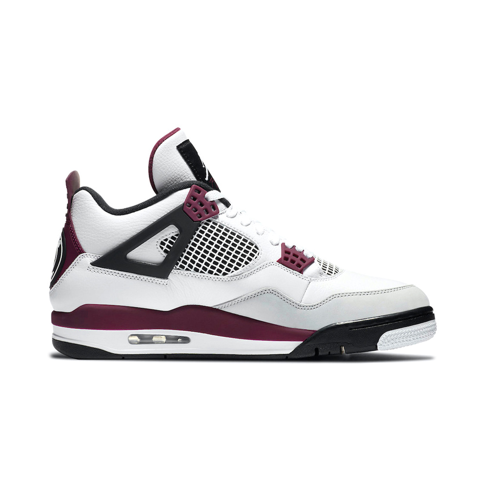 Air Jordan 4 'White / Midnight Navy / Metallic Silver / White' Мужские