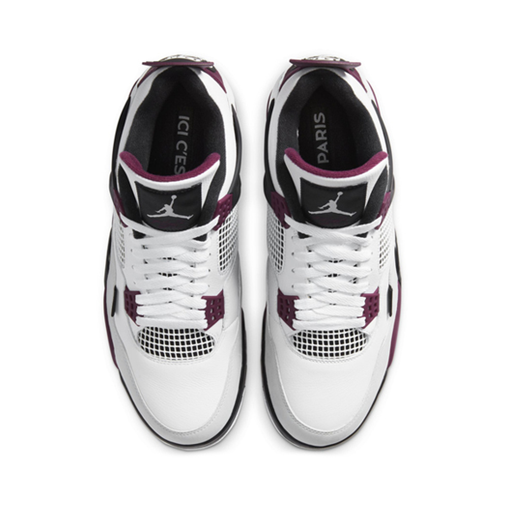 Air Jordan 4 'White / Midnight Navy / Metallic Silver / White' Мужские
