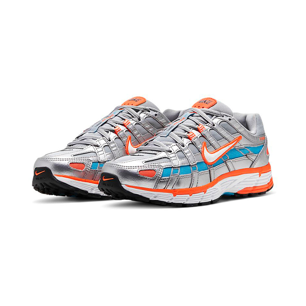 Nike P-6000 'Black / Hyper Crimson / White / Chrome' Женские