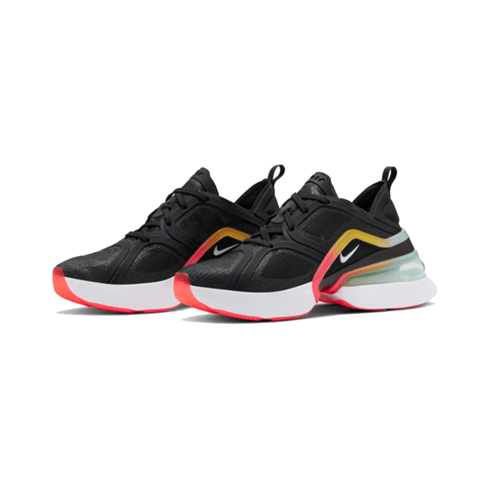 Nike Air Max 270 'Black / Bright Crimson / Saffron Quartz / White' Женские