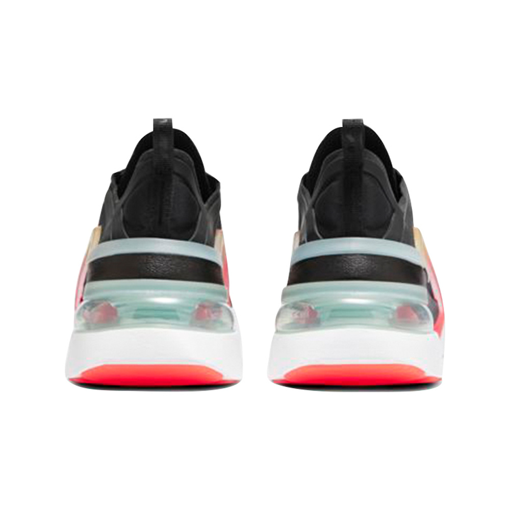 Nike Air Max 270 'Black / Bright Crimson / Saffron Quartz / White' Женские