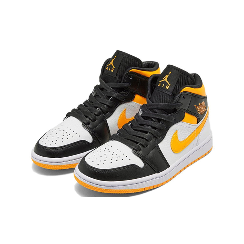 Air Jordan 1 Mid 'Black' Женские
