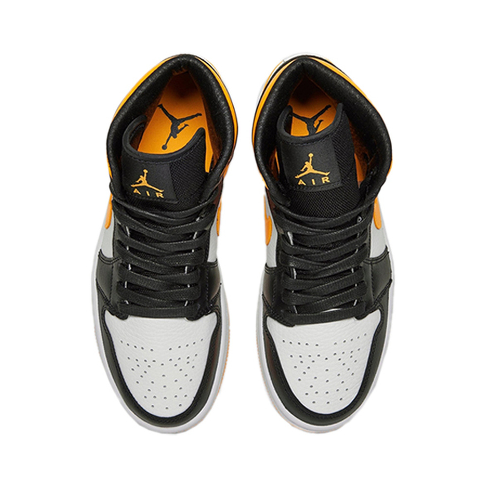 Air Jordan 1 Mid 'Black' Женские