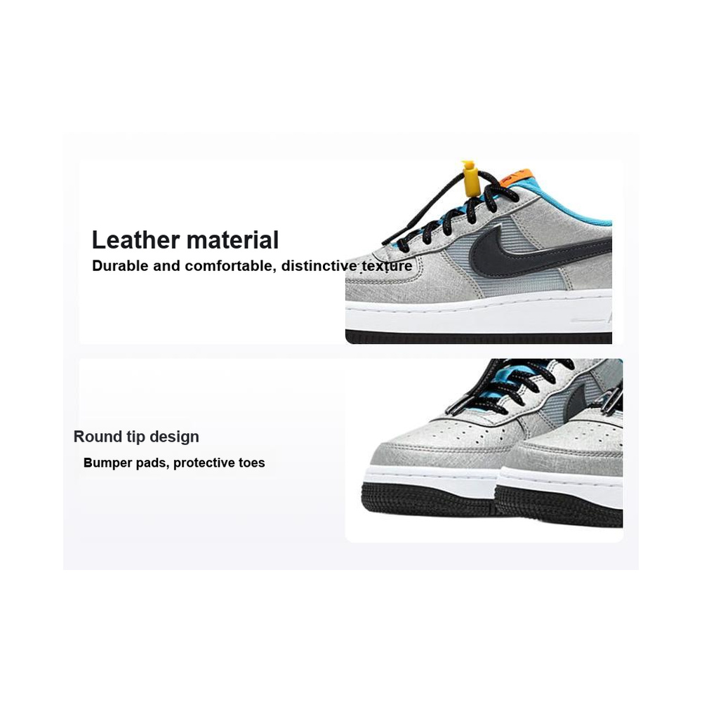 Nike Air Force 1 'Tarp Green / Light Orewood Brown / Black / Metallic Dark Grey' Унисекс