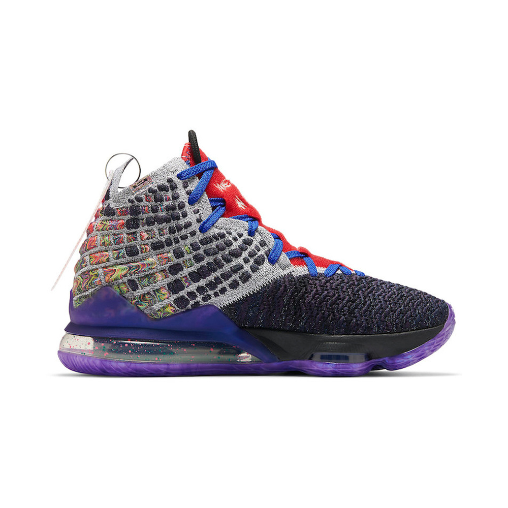 Nike KD 17 'Racer Blue / Metallic Silver / Melon Crush / Teal Tint' Мужские