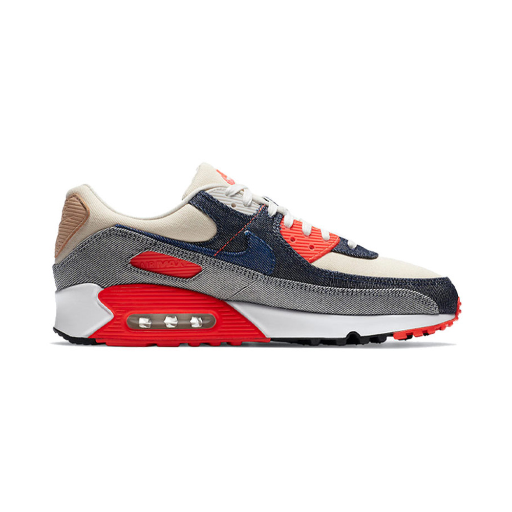 Nike Air Max 90 'Racer Blue / Metallic Silver / Melon Crush / Teal Tint' Мужские