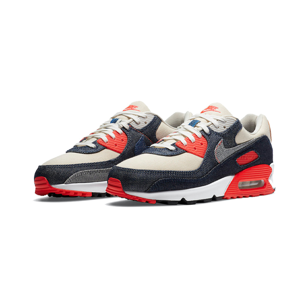 Nike Air Max 90 'Racer Blue / Metallic Silver / Melon Crush / Teal Tint' Мужские