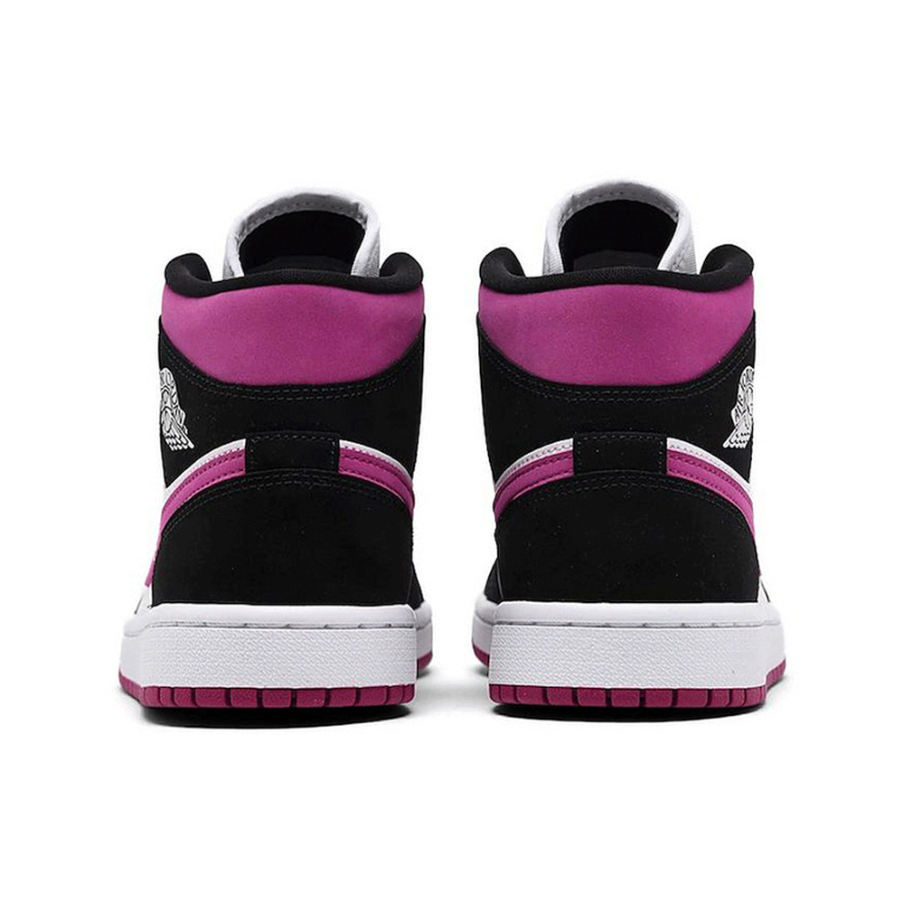 Air Jordan 1 Mid 'Black / Anthracite / Black' Женские