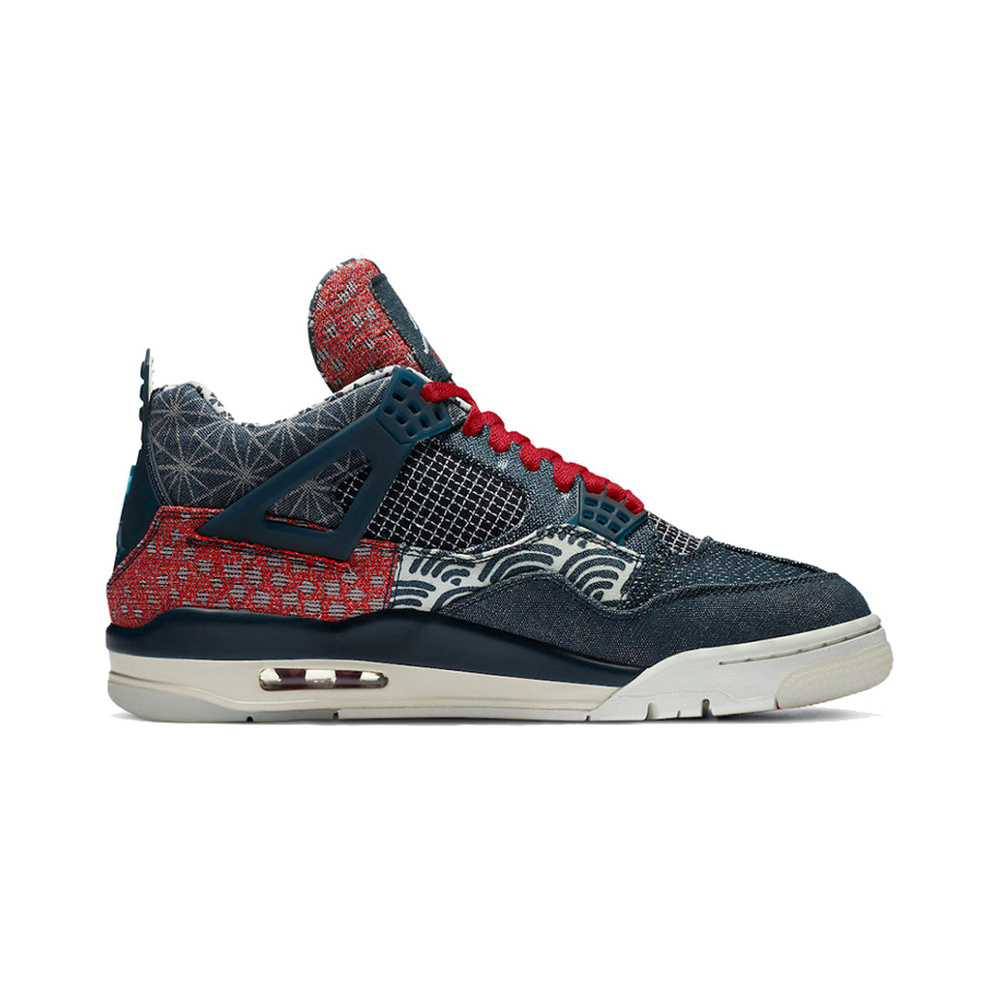 Air Jordan 4 'Coast / College Navy / White' Мужские