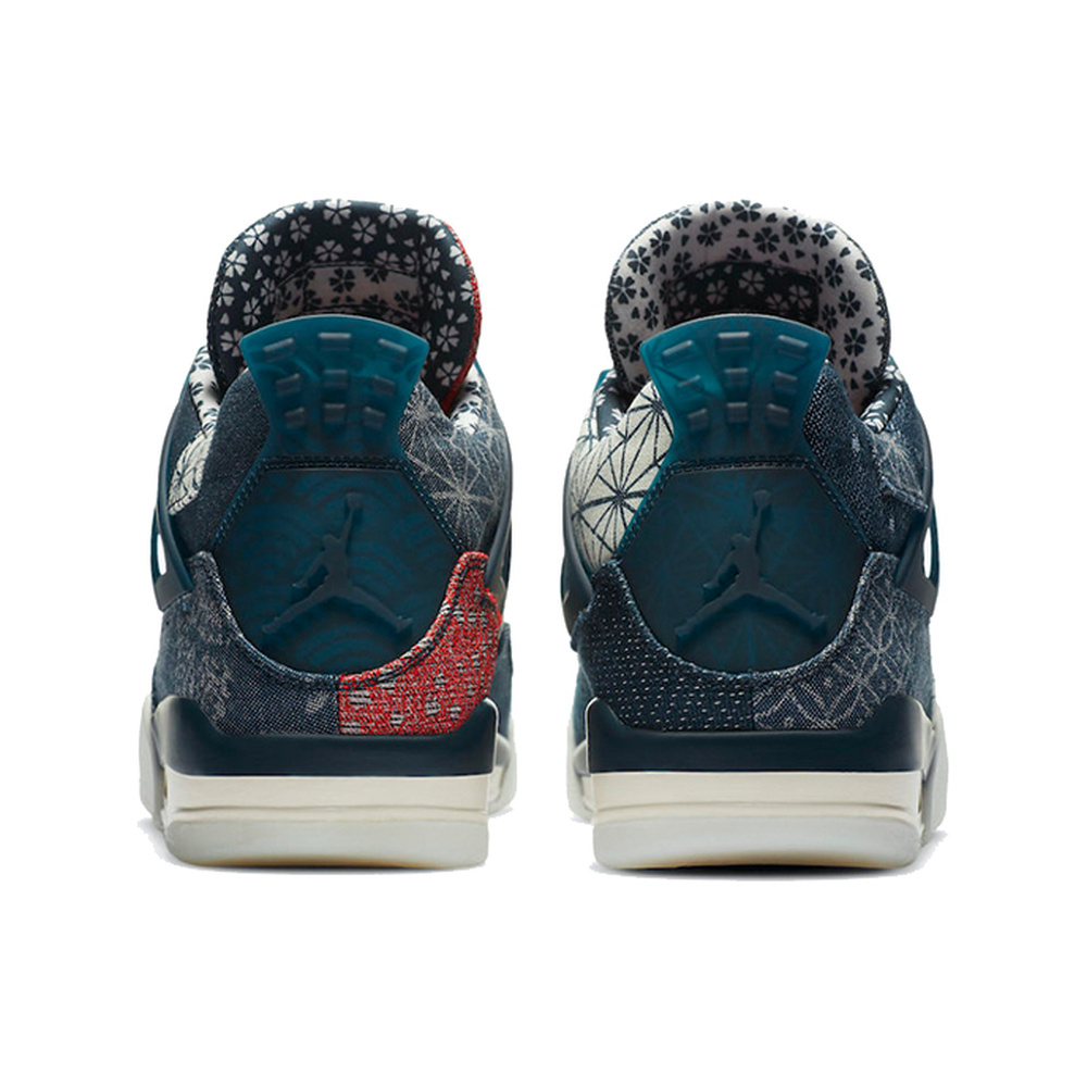 Air Jordan 4 'Coast / College Navy / White' Мужские
