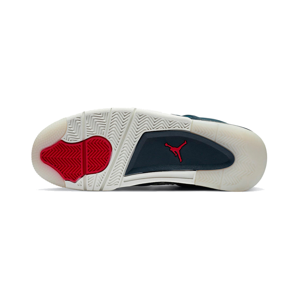 Air Jordan 4 'Coast / College Navy / White' Мужские
