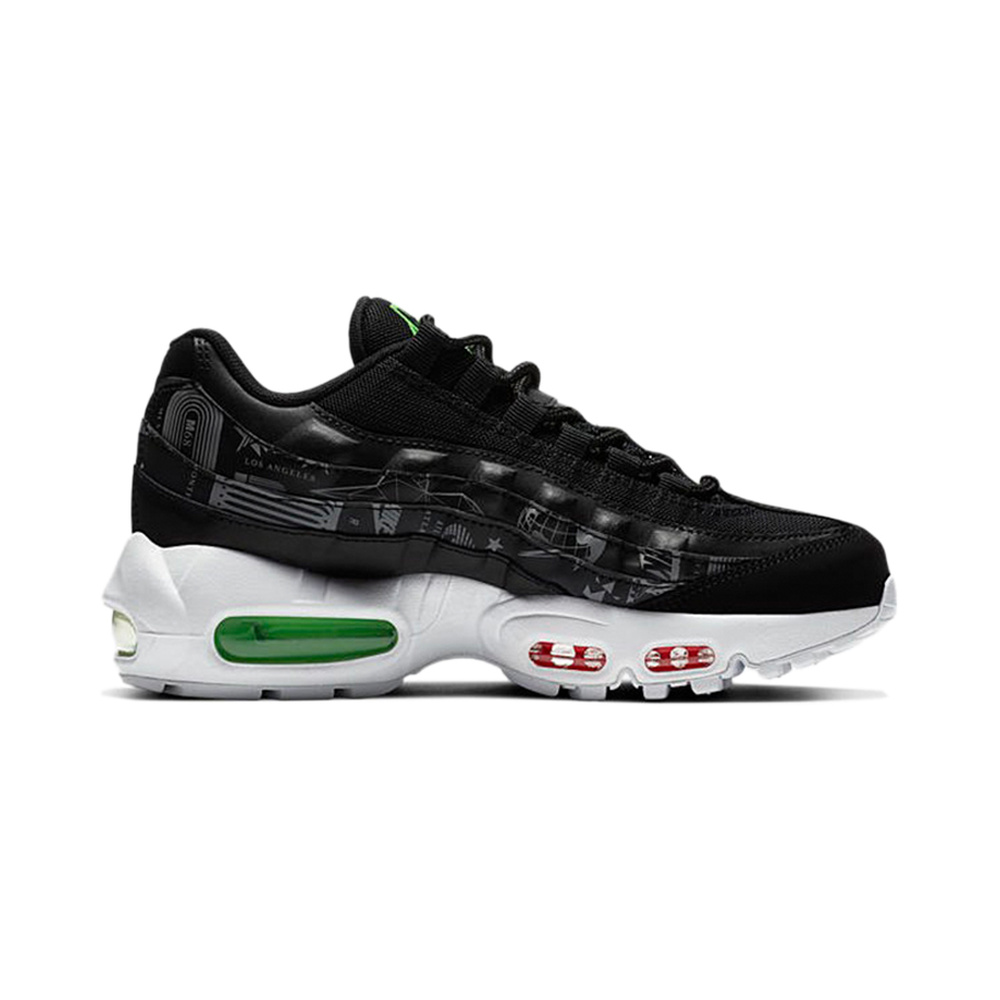 Nike Air Max 95 'Black / Metallic Silver' Мужские