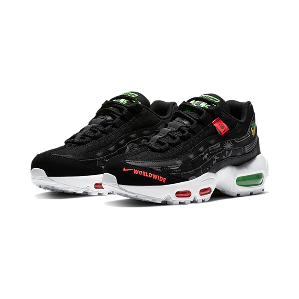 Nike Air Max 95 'Black / Metallic Silver' Мужские