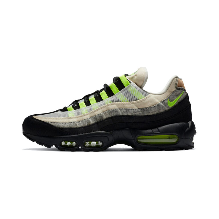 Nike Air Max 95 'Light Smoke Grey / Photon Dust / Hyper Crimson / Chrome' Мужские