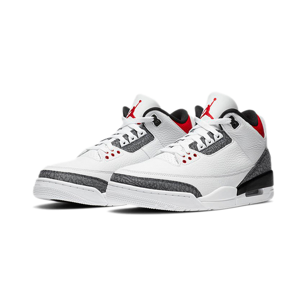 Air Jordan 3 'White / Pure Platinum' Мужские