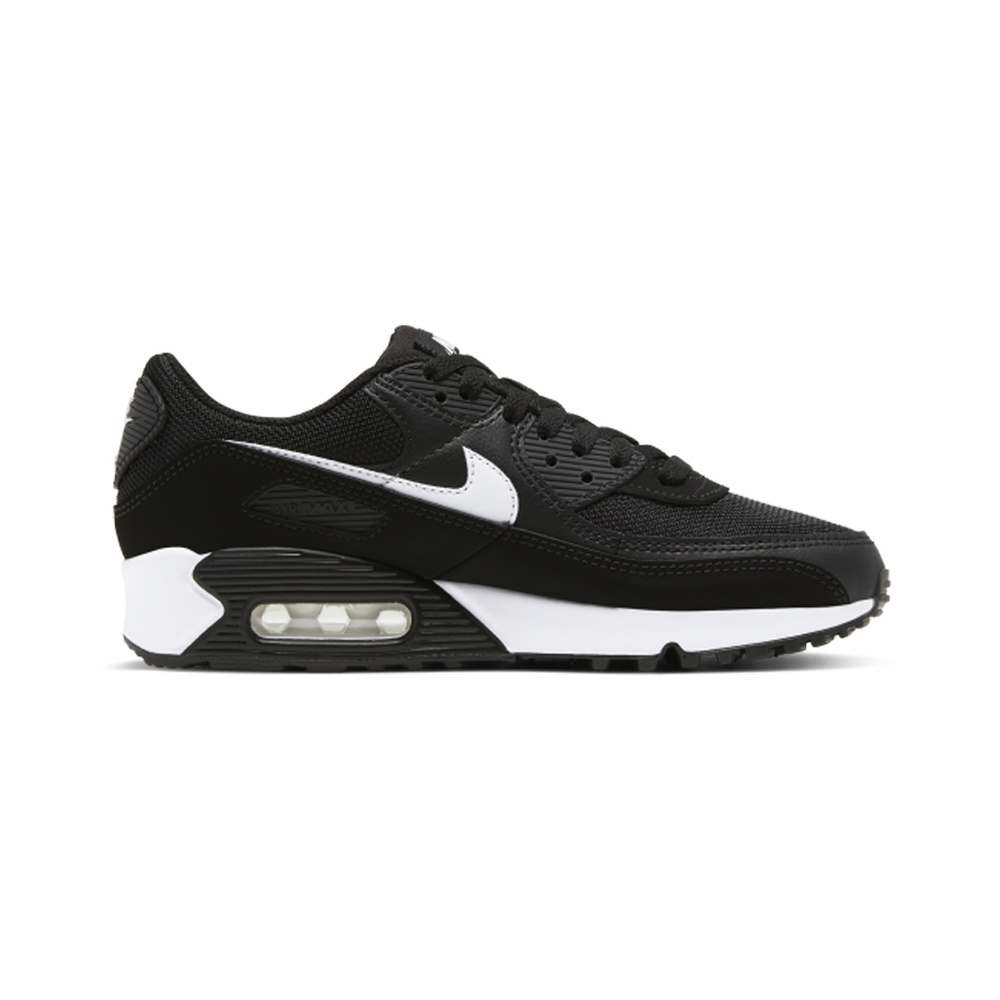Nike Air Max 90 'Black / Metallic Silver' Женские