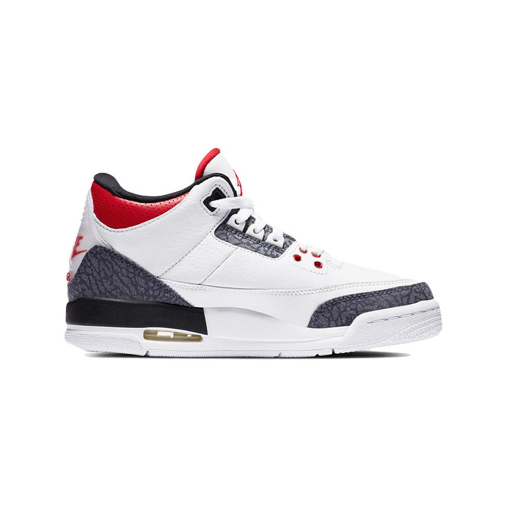 Air Jordan 3 'White / Black / Gum Medium Brown / White' Мужские