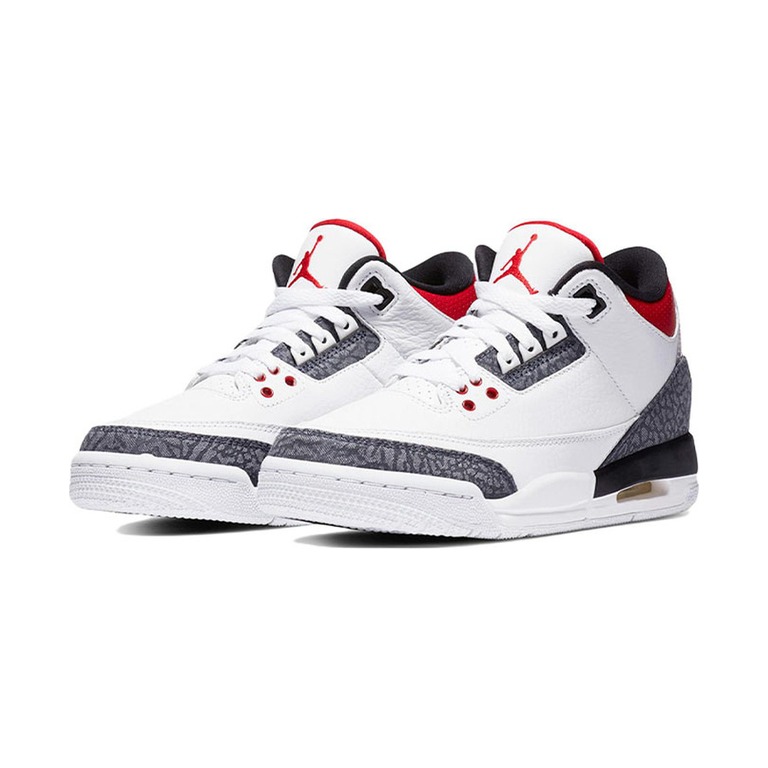 Air Jordan 3 'White / Black / Gum Medium Brown / White' Мужские