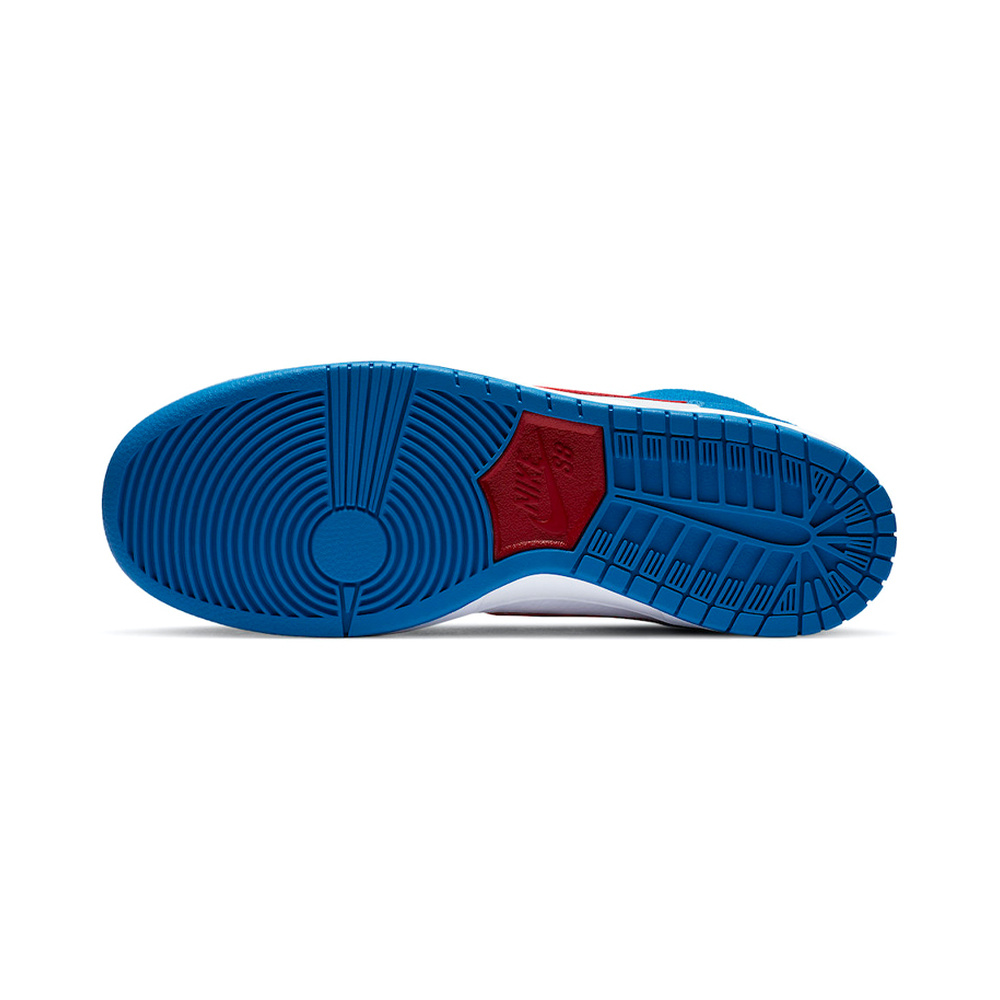 Nike Dunk High 'White / Metallic Silver / Midnight Navy / Hydrogen Blue' Мужские