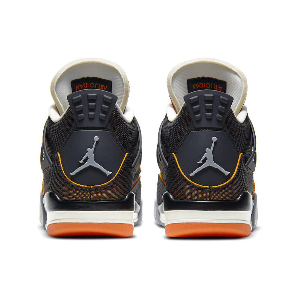 Air Jordan 4 'Off White / Light Silver / Black' Женские