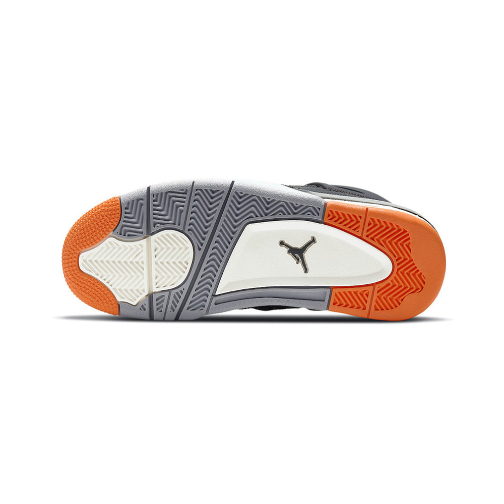 Air Jordan 4 'Off White / Light Silver / Black' Женские