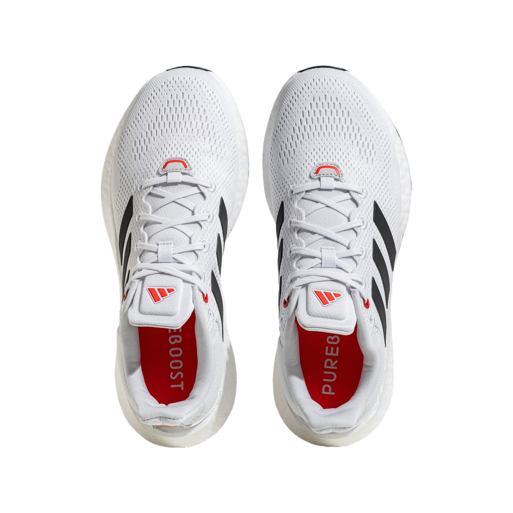 Adidas Pureboost 'White / Black / Red' Мужские