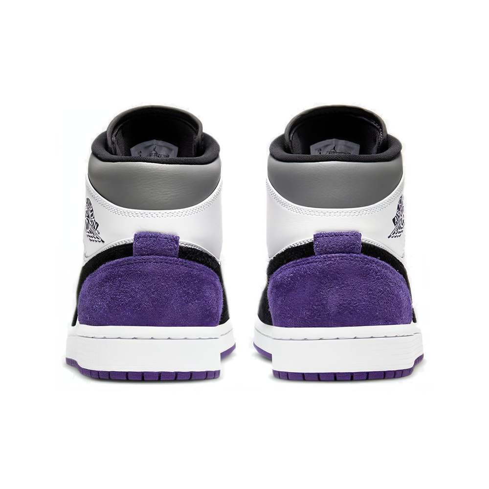 Air Jordan 1 Mid 'Vast Grey / Black / Sail / Vast Grey' Мужские