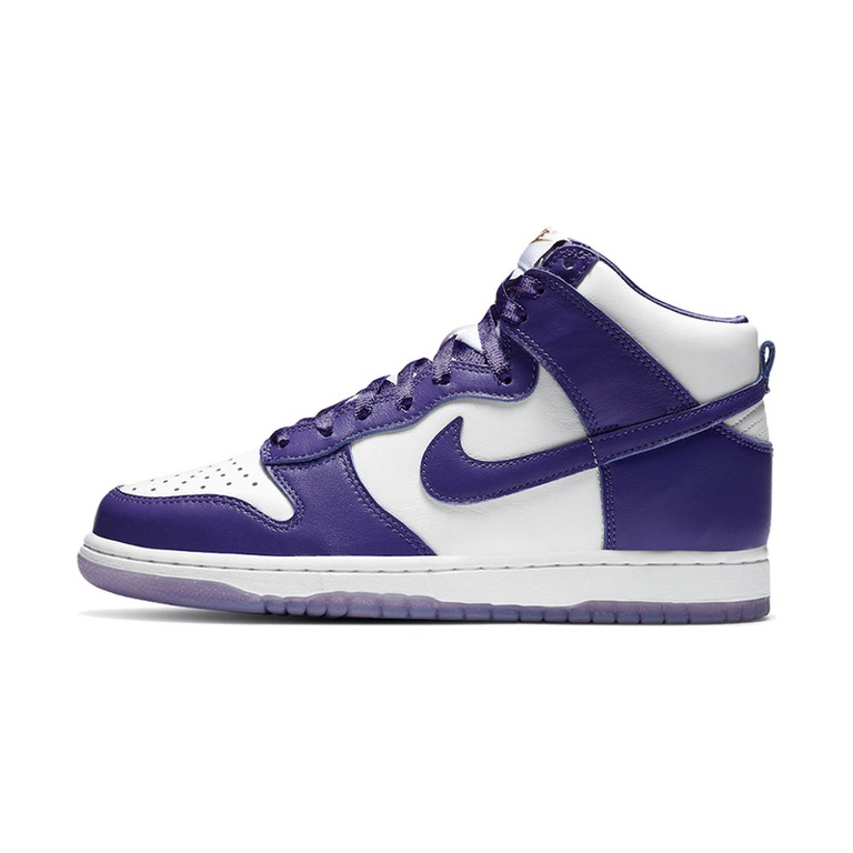 Nike Dunk High 'Sail / Thunder Blue / Light Iron Ore / Total Orange' Женские