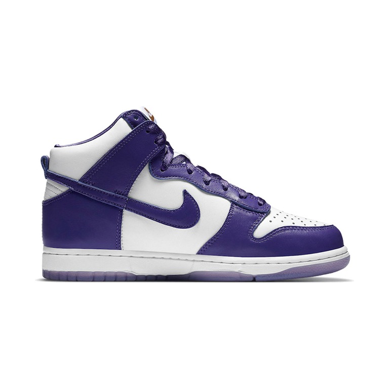 Nike Dunk High 'Sail / Thunder Blue / Light Iron Ore / Total Orange' Женские