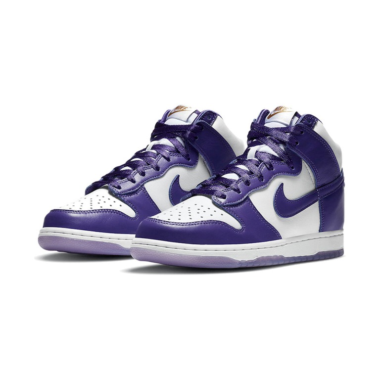 Nike Dunk High 'Sail / Thunder Blue / Light Iron Ore / Total Orange' Женские