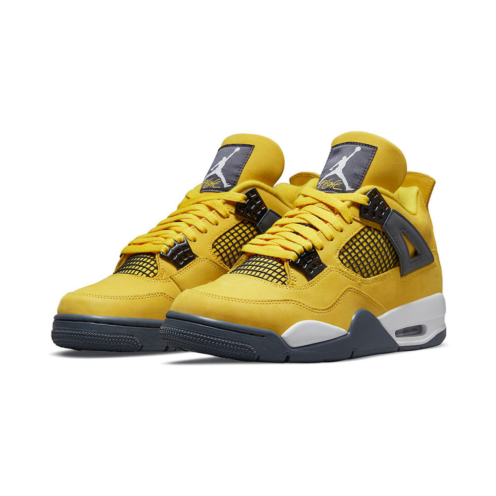 Air Jordan 4 'Flax / Sesame / Stadium Green / Black' Мужские