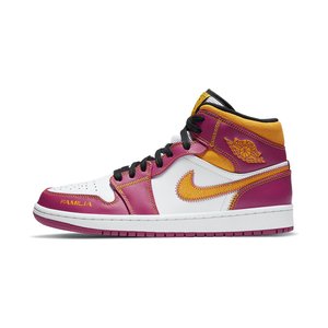 Air Jordan 1 Mid ‘Wolf Grey / Photon Dust / White / Black’ Мужские