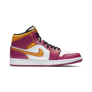 Air Jordan 1 Mid 'Wolf Grey / Photon Dust / White / Black' Мужские