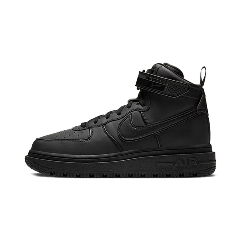 Nike Air Force 1 'Black / Hyper Crimson / White / Chrome' Мужские