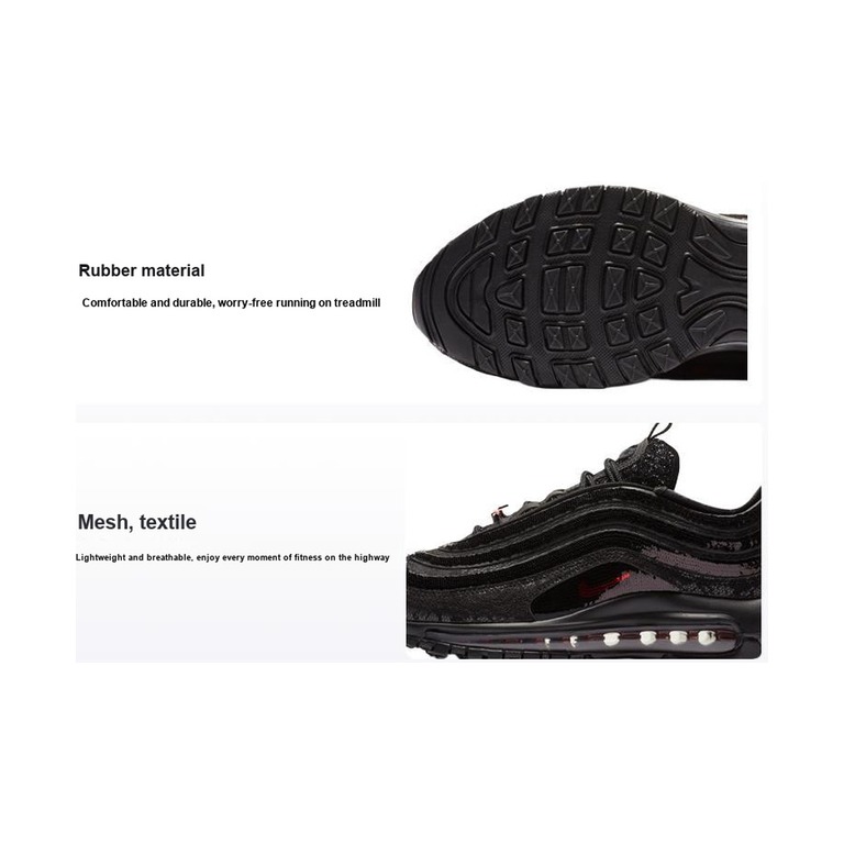 Nike Air Max 97 'Black / Chalk / White' Женские