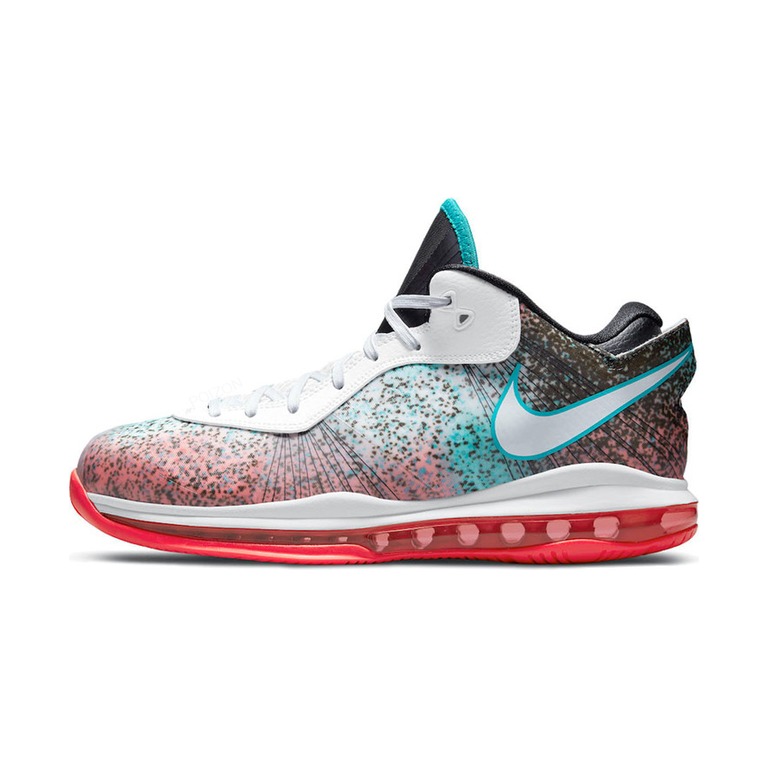Nike Lebron 8 V 2 'White / Metallic Platinum / Pure Platinum / Metallic Silver' Мужские