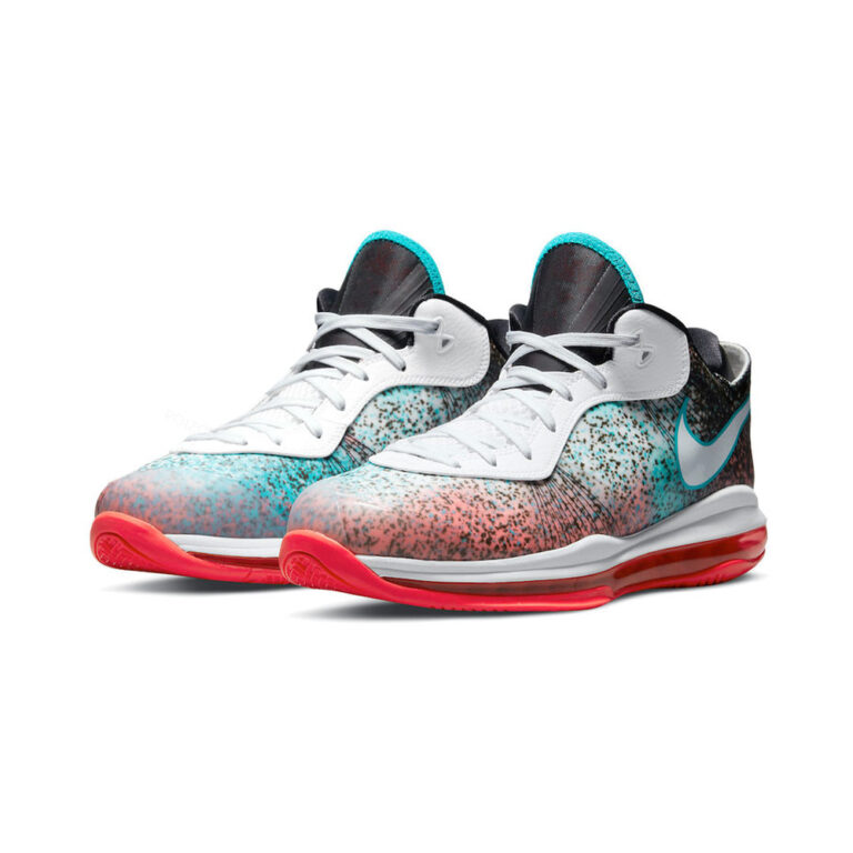 Nike Lebron 8 V 2 'White / Metallic Platinum / Pure Platinum / Metallic Silver' Мужские